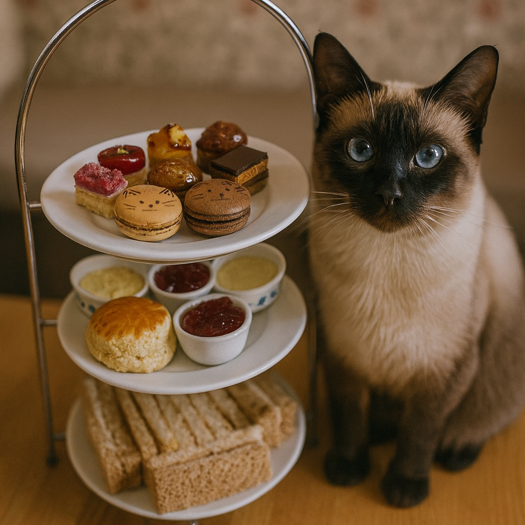 Afternoon Tea – Cat Cafe