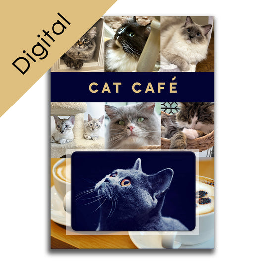Cat Cafe Gift Voucher - Digital