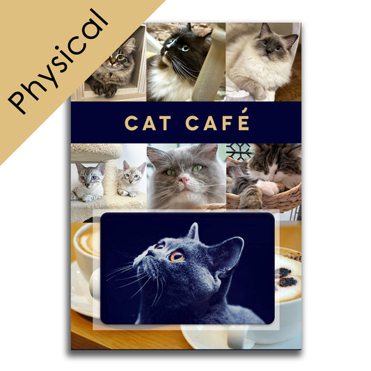 Cat Cafe Gift Voucher - Physical