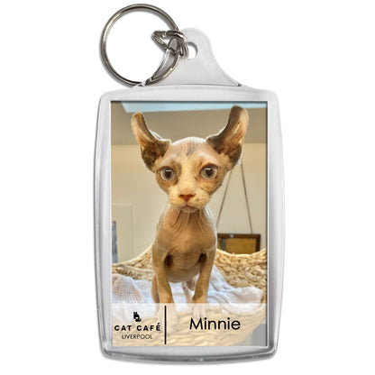 Cat Cafe Liverpool Keyring - Minnie