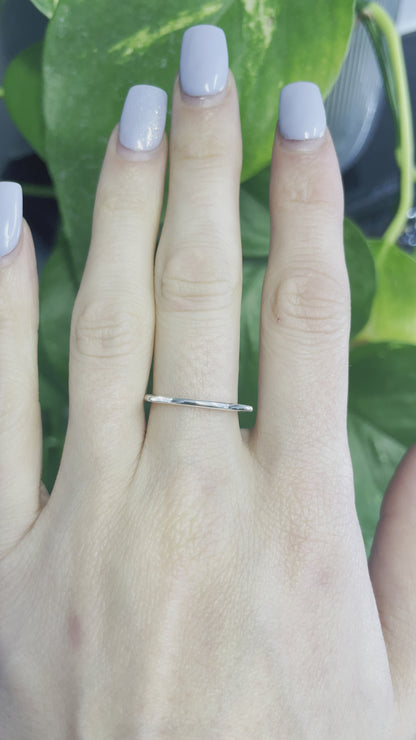 3D Cat Ears - Silver Ring